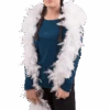 White Feather Boa Accessory