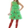 Smiffys Womens Tutu Christmas Tree Costume -Smiffys Sale Store 00060211p