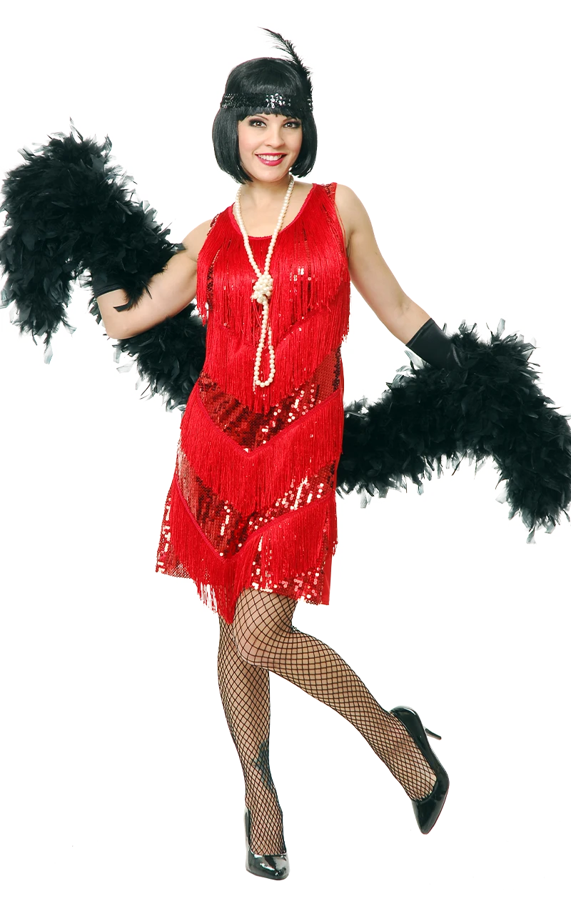 Dreamgirl Jazzy Flapper Dress Costume 1 Dreamgirl Jazzy Flapper Dress Costume