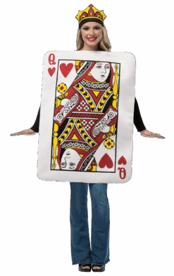 Queen Of Hearts Card Costume
