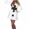 Smiffys Womens Miss Snowman Costume