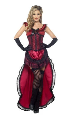 Smiffys Western Saloon Lady Costume