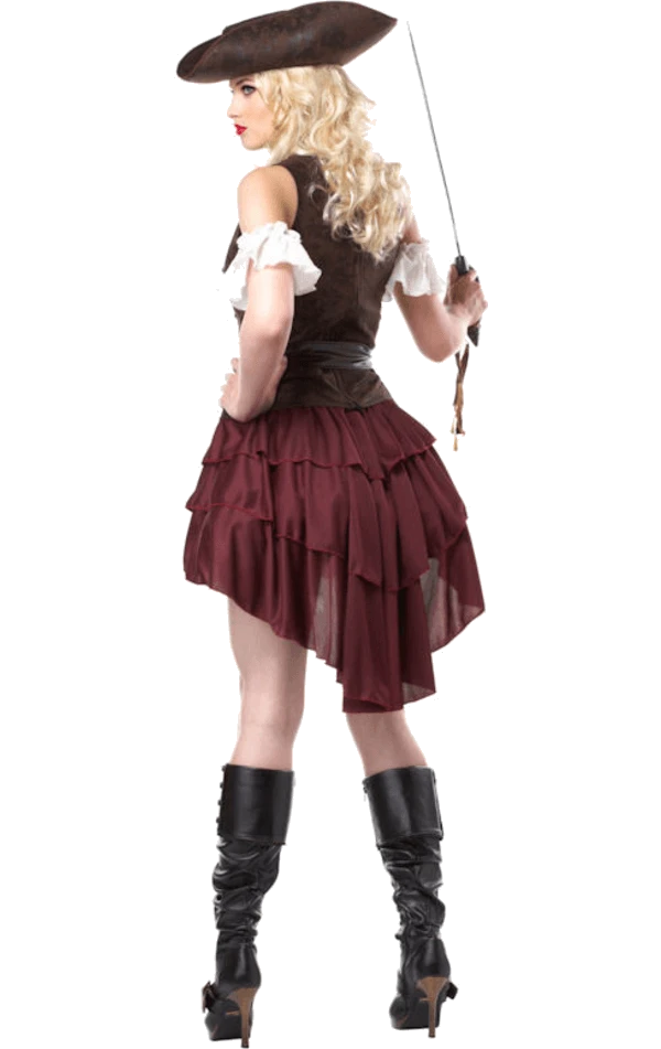 Womens Sexy Swashbuckler Pirate Costume 3 Womens Sexy Swashbuckler Pirate Costume - Image 3