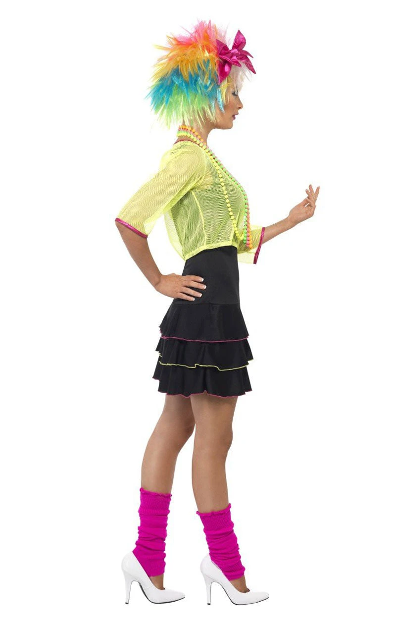 Smiffys Womens 80s Pop Tart Costume 2 Smiffys Womens 80s Pop Tart Costume - Image 2