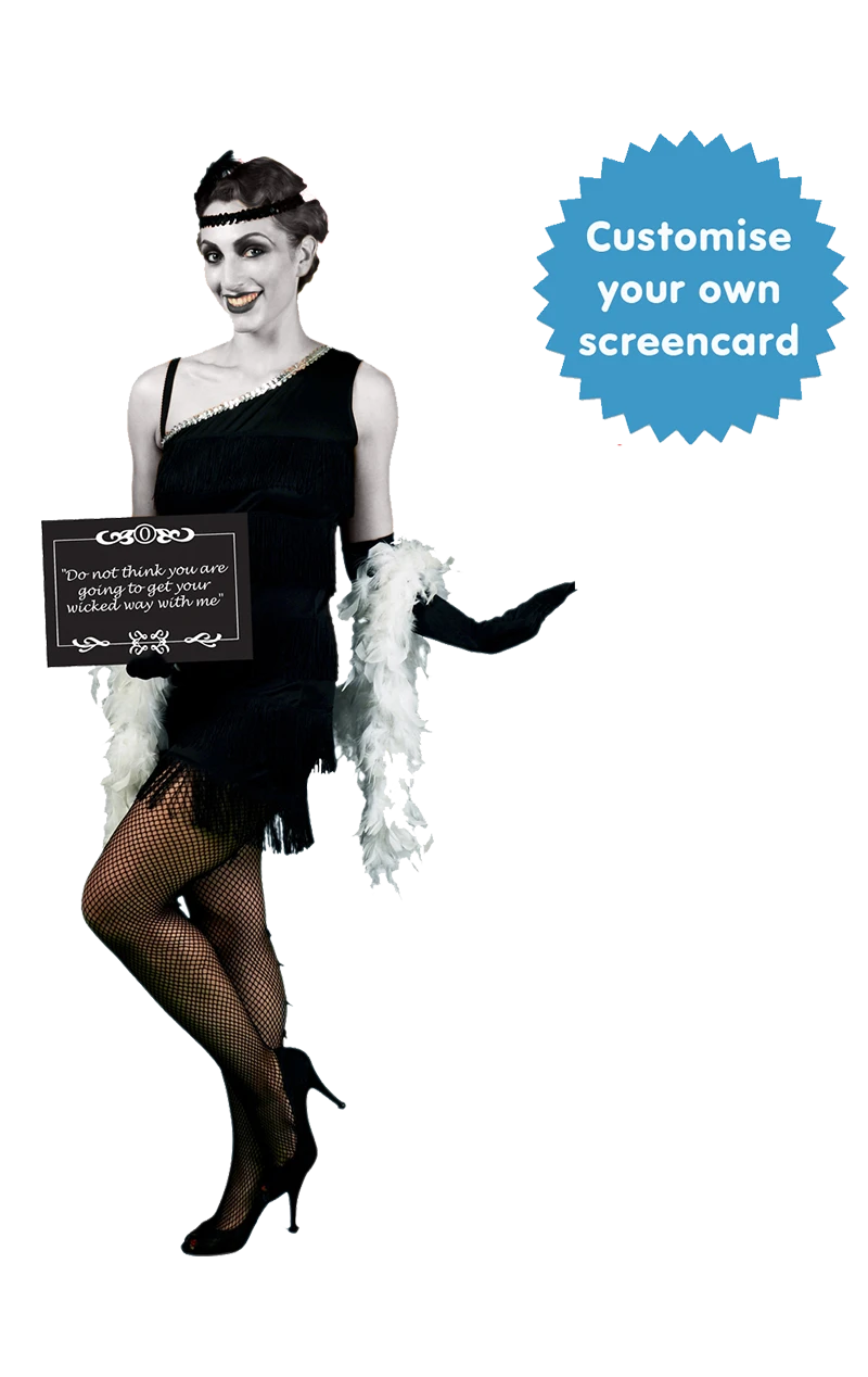 1920s Silent Movie Costume 1 1920s Silent Movie Costume