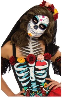 Womens Day Of The Dead Senorita Costume -Smiffys Sale Store 00061177a02