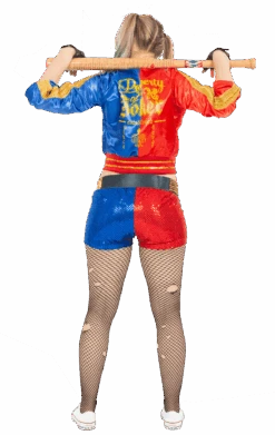 Womens Harley Quinn Movie Costume 5 Womens Harley Quinn Movie Costume -Smiffys Sale Store 00061184a02