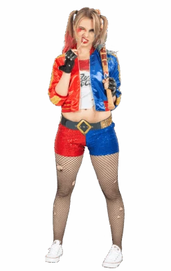 Womens Harley Quinn Movie Costume