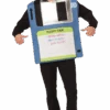 Adult Floppy Disc Costume 6 Adult Floppy Disc Costume -Smiffys Sale Store 00090133p