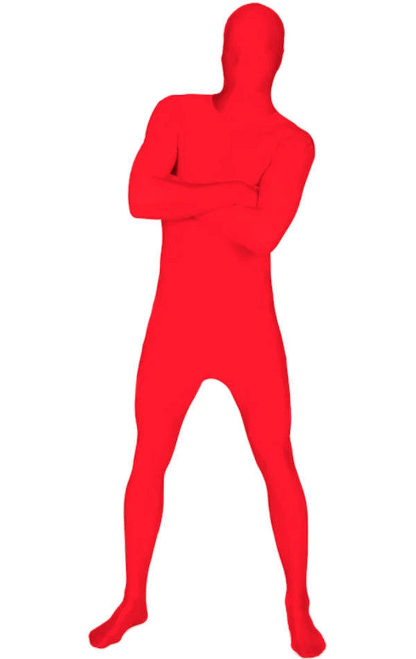 Morphsuit Red Costume 2 Morphsuit Red Costume - Image 2