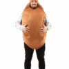 Adult Chicken Drumstick Costume 9 Adult Chicken Drumstick Costume -Smiffys Sale Store 00090373p