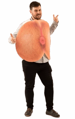 Adult Bum Hole Costume 5 Adult Bum Hole Costume -Smiffys Sale Store 00090387a02