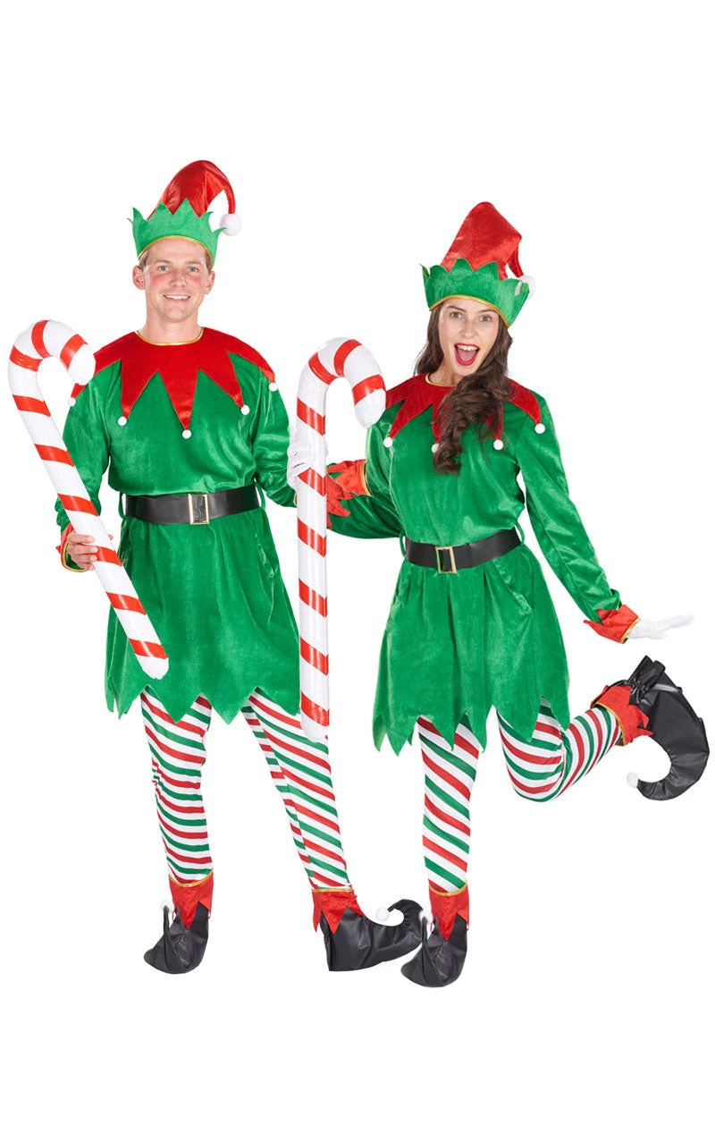 GENERIC Adult Deluxe Unisex Elf Costume 1 GENERIC Adult Deluxe Unisex Elf Costume
