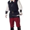 Mens Plus Size Peril Pirate Costume -Smiffys Sale Store 00091815p