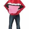 Adult Funny Lips And Tongue Costume -Smiffys Sale Store 00091996p