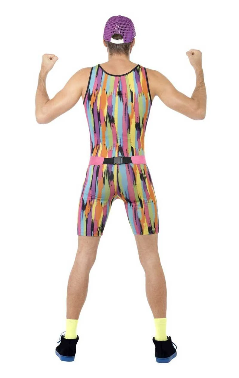 Smiffys Mens Mr Energizer Workout Costume 3 Smiffys Mens Mr Energizer Workout Costume - Image 3