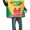Adult 64 Box Crayola Crayon Costume 6 Adult 64 Box Crayola Crayon Costume -Smiffys Sale Store 00092696p