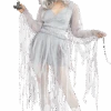 Womens Haunting Spirit Ghost Costume -Smiffys Sale Store 00095118p
