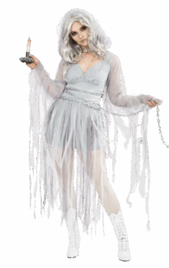 Womens Haunting Spirit Ghost Costume