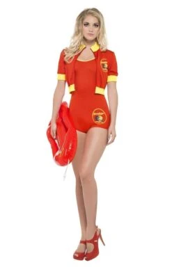Smiffys Womens Baywatch Lifeguard Costume