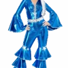 Smiffys Blue Dancing Queen Costume -Smiffys Sale Store 00095315p