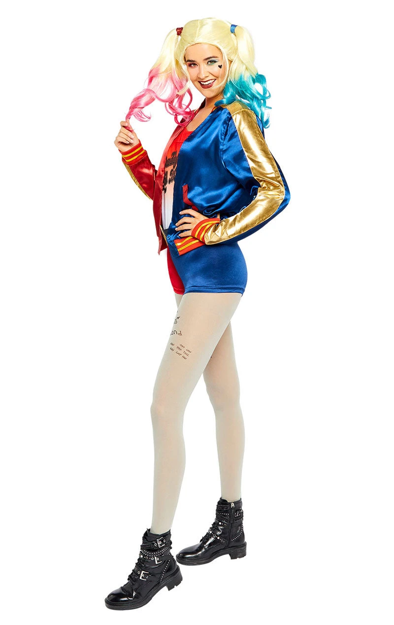 GENERIC Adult Suicide Squad Harley Quinn Costume 2 GENERIC Adult Suicide Squad Harley Quinn Costume - Image 2