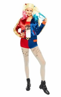 GENERIC Adult Suicide Squad Harley Quinn Costume
