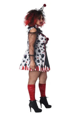 GENERIC Womens Plus Size Twisted Clown Costume 5 GENERIC Womens Plus Size Twisted Clown Costume -Smiffys Sale Store 00095461a02