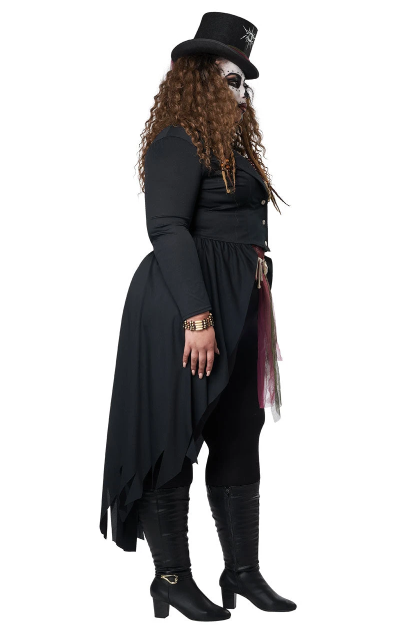 GENERIC Womens Plus Size Voodoo Magic Costume 2 GENERIC Womens Plus Size Voodoo Magic Costume - Image 2
