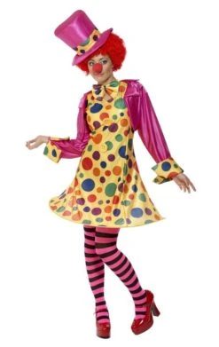 Smiffys Clown Lady Costume