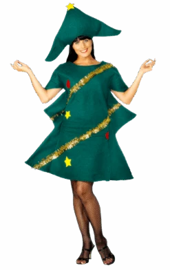 Smiffys Adult Christmas Tree Costume