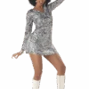 Womens 70s Disco Diva Costume -Smiffys Sale Store 00096946p