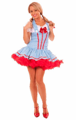 LEG AVENUE Womens Diva Dorothy Costume