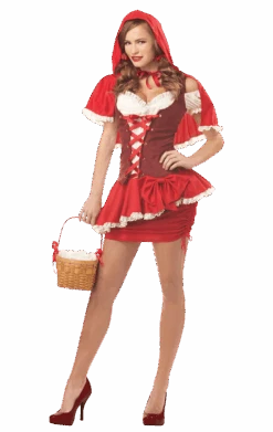 Ladies Sexy Red Riding Hood Costume