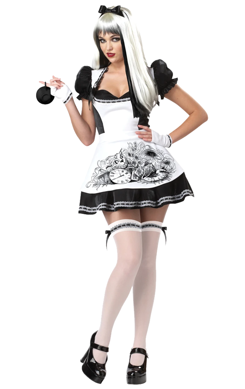 Adult Dark Twisted Alice In Wonderland Costume 1 Adult Dark Twisted Alice In Wonderland Costume