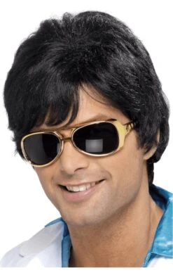 Smiffys 70s Black Scruff Wig