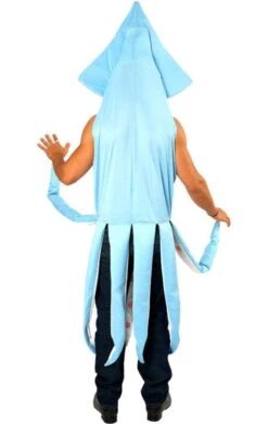 Adult Blue Squid Animal Costume 5 Adult Blue Squid Animal Costume -Smiffys Sale Store adult blue squid animal costume 710844