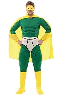 Adult Captain Y-Fronts Costume