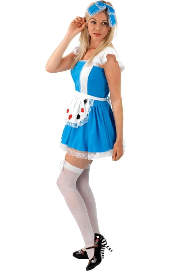 Adult Classic Alice Costume 2 Adult Classic Alice Costume - Image 2