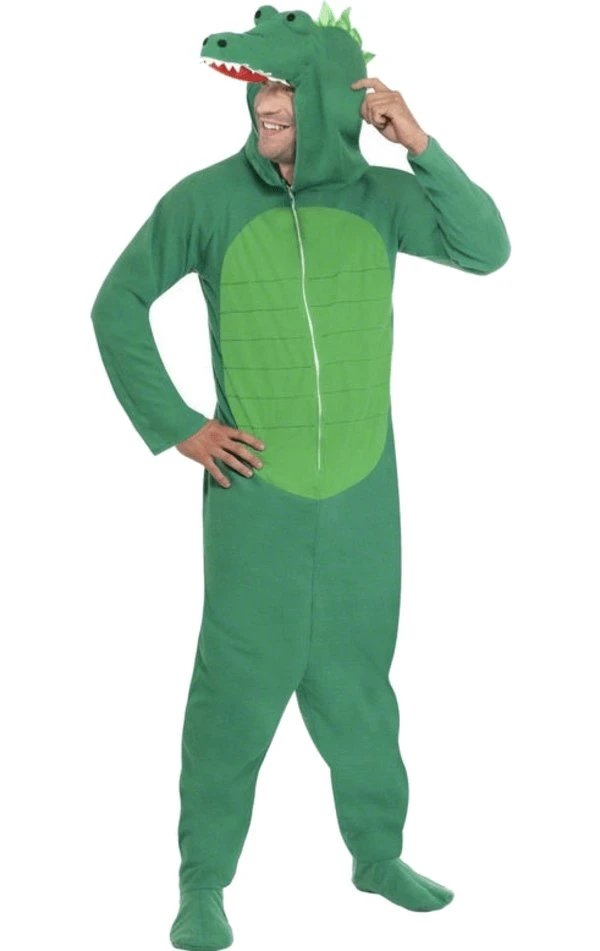 Smiffys Adult Enormous Crocodile Costume 1 Smiffys Adult Enormous Crocodile Costume