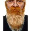 GENERIC Adult Ginger Beard & Moustache Set -Smiffys Sale Store adult ginger beard moustache set 435995