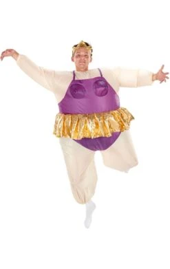 GENERIC Adult Inflatable Ballerina Costume
