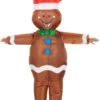 GENERIC Adult Inflatable Gingerbread Man Costume -Smiffys Sale Store adult inflatable gingerbread man costume 799872