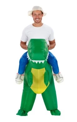 GENERIC Adult Inflatable Ride On Dinosaur Costume