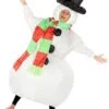 GENERIC Adult Inflatable Snowman Costume -Smiffys Sale Store adult inflatable snowman costume 458962