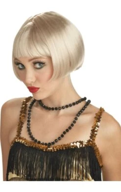 Blonde Flapper Girl Wig