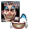 Clown Face Tattoo Accessory 3 Clown Face Tattoo Accessory -Smiffys Sale Store clown face tattoo accessory 424811