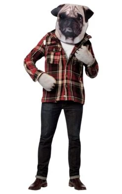 Adult Dog Head & Paws Costume
