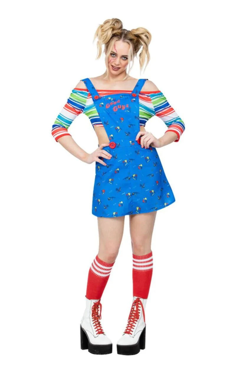GENERIC Womens Chucky Costume 2 GENERIC Womens Chucky Costume - Image 2