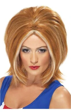 Smiffys Ginger Power Wig Accessory